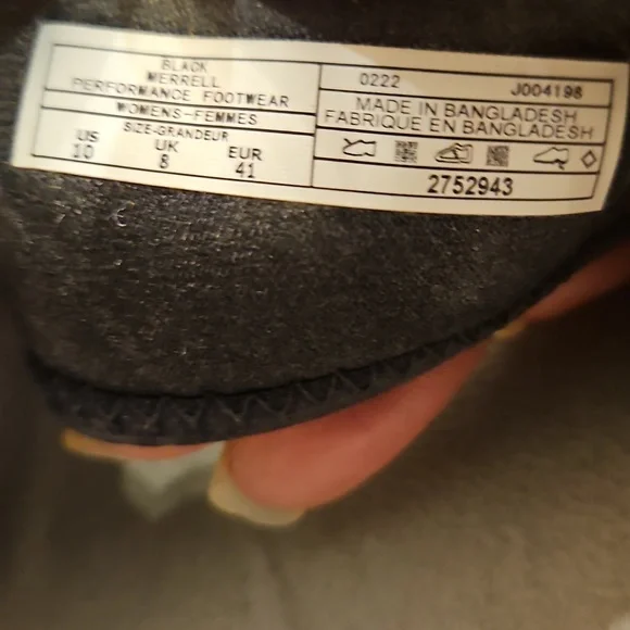 Merrell Black Performance Footwear - Picture 8 of 9